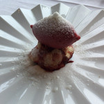 カミムラ  - 余市産サミットソルベ、ナイアガラワインのジュレ