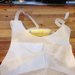 味の羊ヶ丘 - 紙エプロンのサービスがあります