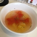 イングリッシュプラスカフェ - トマトスープ