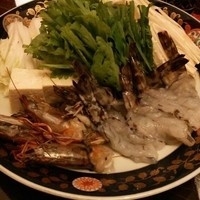 ひしむら - 車海老のしゃぶしゃぶ。絶品。