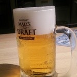 俺の魚を食ってみろ!! - (2015/8/4)生ビール