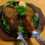 インドカレーレストランプルニマ 大村店 - タンドリーラムチャップ