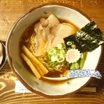 拉麺酒房 熊人 - 2015年6月　醤油焼豚　730+200円