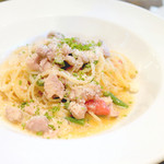 豚ミンチのラグー白ワインソースパスタ '15 7月中旬