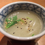 鳥さわ - 鶏スープ
      コラーゲンたっぷり