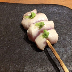 鳥さわ - さびやき(ささみ)
      とってもレアな火入れ