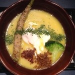 麺巧 潮 - 鶏白湯 大盛(870円)