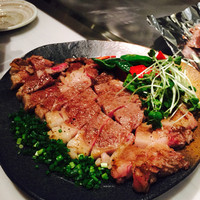 鉄板焼 曉 - 福岡でゎこの店でしか食べれない高森牛