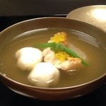 たか田八祥 - 甘鯛 冬瓜 レンコン餅