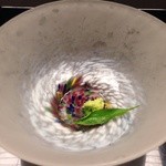 たか田八祥 - とってもキレイなガラス碗♪