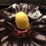 たか田八祥 - 七皿目　ジャガイモとトビウオの卵のハリハリ