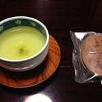 上御殿 - 御着きのお菓子