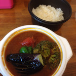 スープカレー　カムイ - ポーク野菜(ランチタイム)