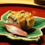 さん昇 - 2015.8 山口鱧の押し寿司