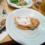 きくち - 2015/7/☆  フグの唐揚げをかじってみた！