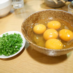 きくち - 2015/7/☆  締めのおじや用卵〜〜