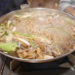 2015/7/☆  ジュンサイ鍋、グツグツ〜