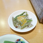 きくち - 2015/7/☆  天然ジュンサイの酢味噌和え