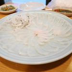 2015/7/☆  ふぐ刺し〜