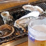 とれとれ海鮮バーベキュー - BBQ～　鮑、牡蠣、ムール貝、サザエ