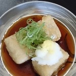 芭蕉庵 - 単品の揚げ豆腐♪♪