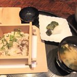 燈々庵 - 山菜ごはんせいろ蒸し