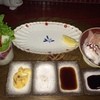 キャサリン亭 - 料理写真:前菜のお刺身とスティックサラダ　とっても新鮮