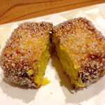 これがまたうまい。スイートコーンの揚げもの