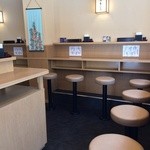 江戸そば　わたなべ - 13席＋立食いカウンター   ジャズピアノ流れる