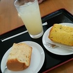 ハーバーキッチン - シフォンとドリンクセットで350円