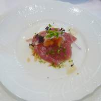リストランテ ベリーニ - マグロのカルパッチョ