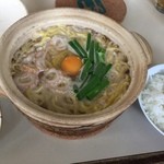 千秋 - 鍋焼きラーメン（中）