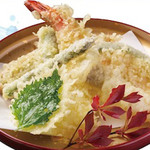 Hokuriku Sushi Izakaya Kanazawa Aenokaze - 揚げたて天ぷら各種