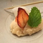 鮨 田なべ - 〆のシャーベット