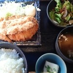 升屋 - 「トンカツのおろし胡麻ポン酢」 780円