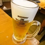 キッチン アダチ - ビールはザ・プレミアムモルツ