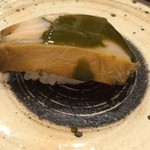 鮨 田なべ - 蒸し鮑