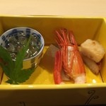 鮨 田なべ - 前菜