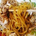 四川担担麺 阿吽 - 醤油ダレの絡んだ麺！