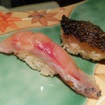 鮨 相澤 - 黒むつ 身と皮炙り