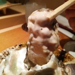 鮨 相澤 - 岩牡蠣リフト