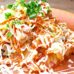 炭火焼鳥 ももたろう - とりキムチ炒め