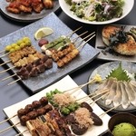 炭火焼鳥 ももたろう - 焼鳥コース