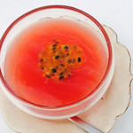 カフェ フューシャ - スイカの葛ジュレ