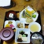 中本名玉堂食堂部 - 精進定食 1620円