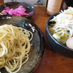 味噌つけめん・野菜トッピング