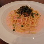 ひげぱんだ - 明太子クリームパスタ940円