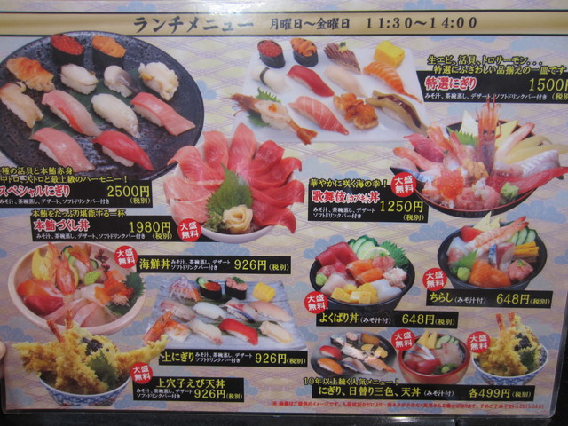 ランチメニューはボリューム満点 セットメニューはcpも満足 By となりのぶたさん 独楽寿司 大和本店 こますし 相模大塚 回転寿司 食べログ