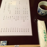 神田きくかわ - メニュー