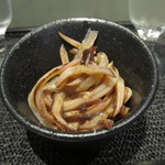 試 - やりイカ胡麻和えです